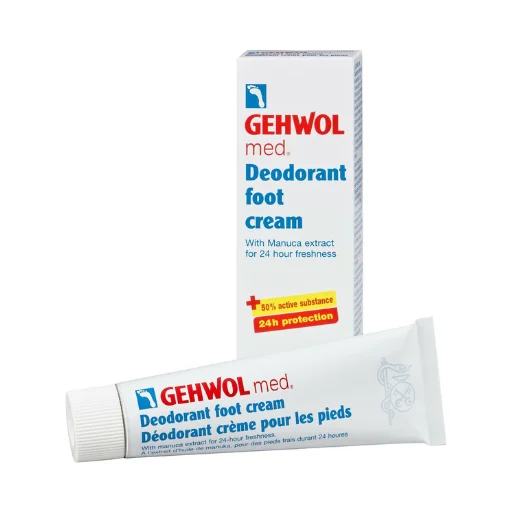 Gehwol Med Foot Cream Αποσμητικό 24h σε Κρέμα για Μύκητες Ποδιών 75ml