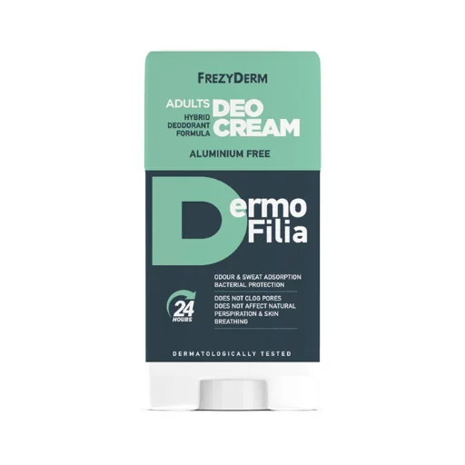Frezyderm Dermofilia Adults Αποσμητικό 24h σε Κρέμα Χωρίς Αλουμίνιο 40ml