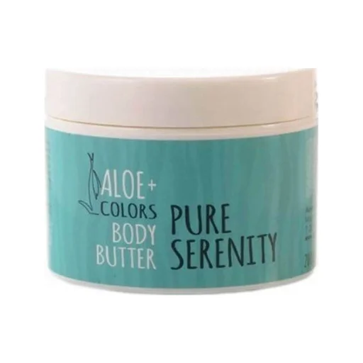 Aloe+ Colors Pure Serenity Ενυδατικό Butter Σώματος με Aloe Vera & Άρωμα White Musk για Ξηρές Επιδερμίδες 200ml