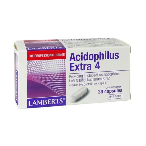 Lamberts Acidophilus Extra 4 Προβιοτικά 30 κάψουλες