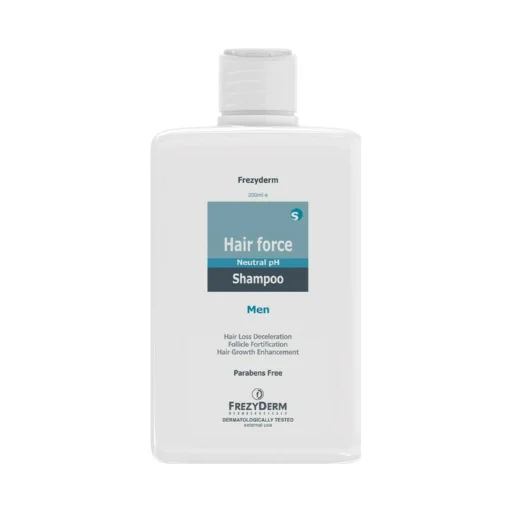 Frezyderm Hair Force Men Σαμπουάν κατά της Τριχόπτωσης για Όλους τους Τύπους Μαλλιών 200ml