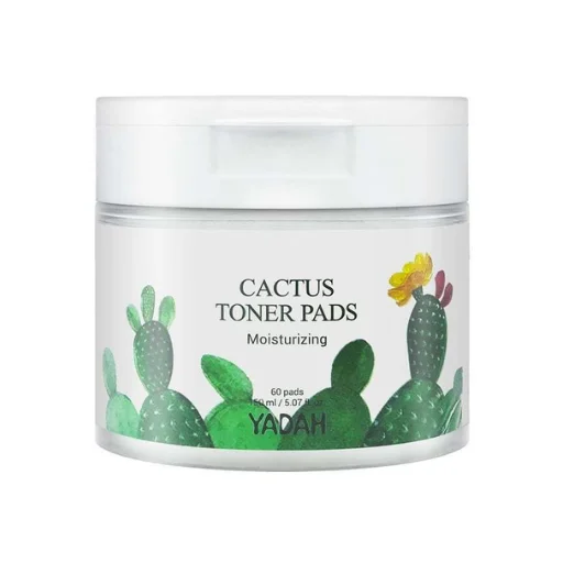 Yadah Cactus Toner Pads Καθαρισμού Προσώπου 60 Τεμάχια