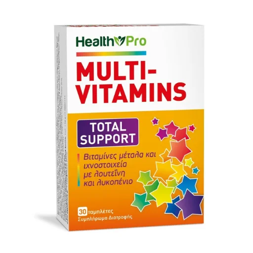 Health Pro Multi-Vitamins Total Support Πολυβιταμίνη για Ενίσχυση του Ανοσοποιητικού 30 ταμπλέτες